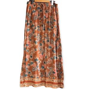 Billabong Boho Paisley Maxi Skirt